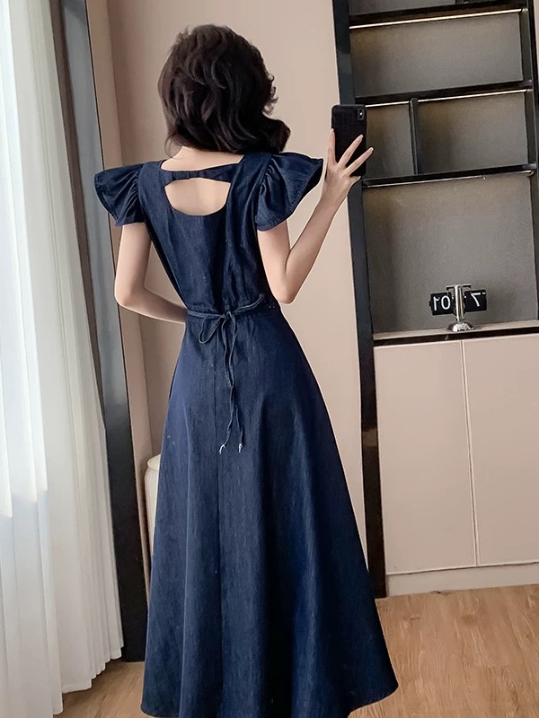 Gloria denim dress DD81 images